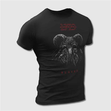 1349 Band T-Shirt, 1349 Massive Slaves Tee-Shirt, Metal Merch – Metal Band T-Shirt | Metal Band ...