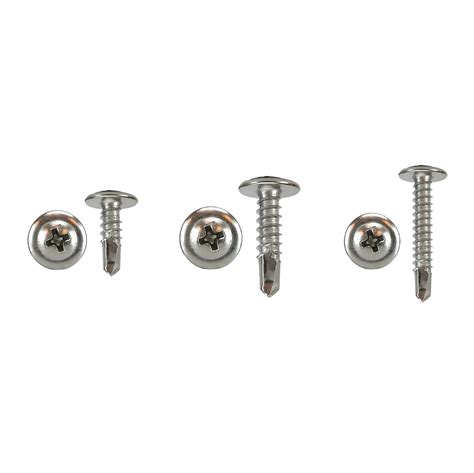 Buy Truss Head Self Drilling Screw, Metal Stud Screws #8 x 1" Phillips Wafer Modified Truss Head ...