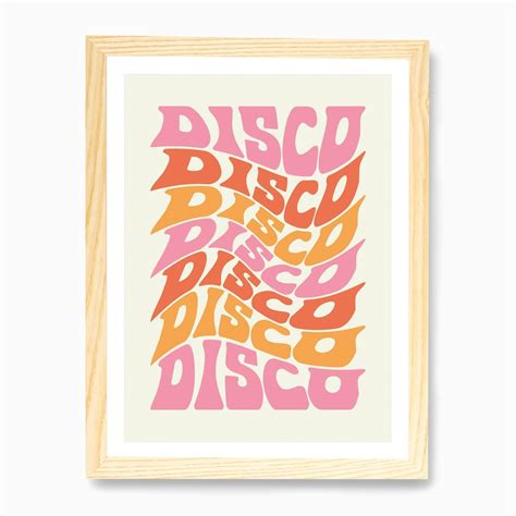 Disco Art Print by Proper Good Prints - Fy