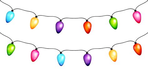 Christmas lights Christmas decoration Garland - Christmas Lights Transparent PNG Clip Art png ...