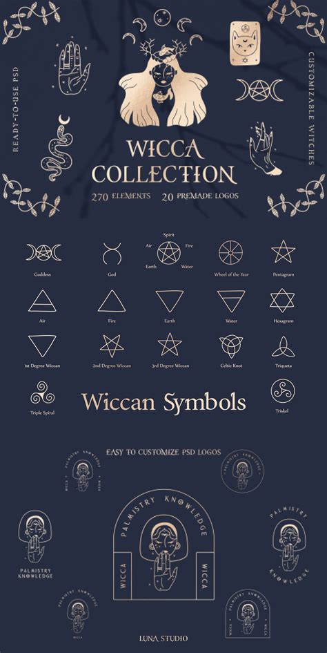 Wicca | Witchcraft drawings & logos | Wiccan magic, Wiccan symbols, Witchcraft symbols