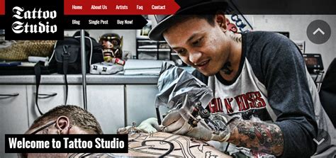 Share more than 63 tattoo website design - in.cdgdbentre