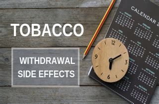 Tobacco Withdrawal Symptoms, Side Effects & Timeline