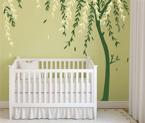 Baby Boy Nursery Ideas Stick on Wall Art Tree Decals for Walls - Etsy