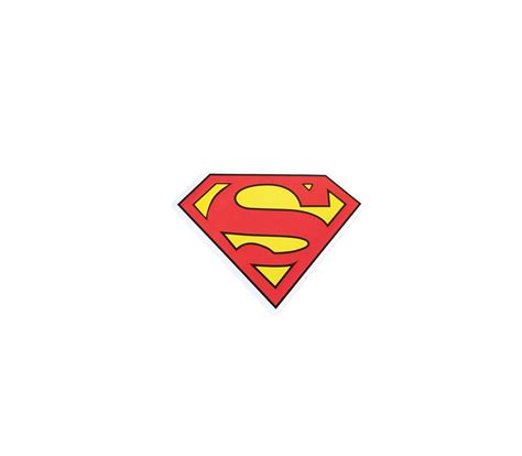 Original Superman Logo Sticker, Superman Emblem, Man-of-Steel Sticker