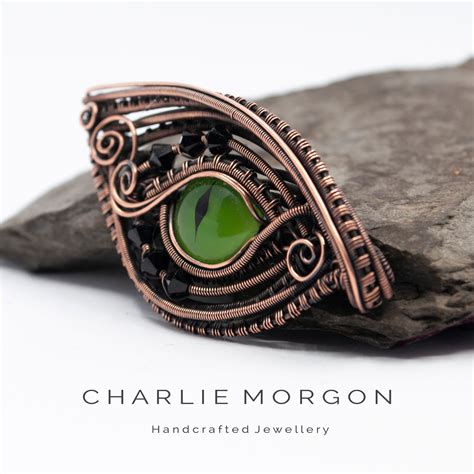 Fantasy Inspired Wire and Metal Work Jewelry by CharlieMorgon / The Beading Gem