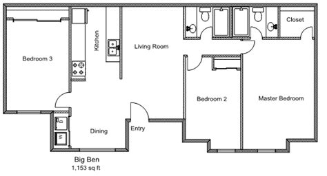 Big Ben Floor Plan - floorplans.click