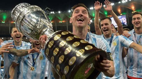 Argentina's Lionel Messi on winning Copa America: 'I have peace of mind'