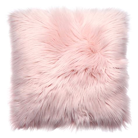 Faux Fur Throw Pillow Covers Cushion Covers Luxury Soft Decorative Pillowcase Fuzzy Pillow ...