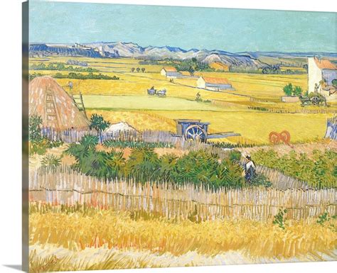 The Harvest By Vincent Van Gogh Wall Art, Canvas Prints, Framed Prints, Wall Peels | Great Big ...