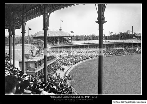 Melbourne Cricket Ground 1914-16 - Restored Vintage Images