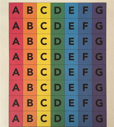 Small Printable Alphabet Cards - Piano with Lauren