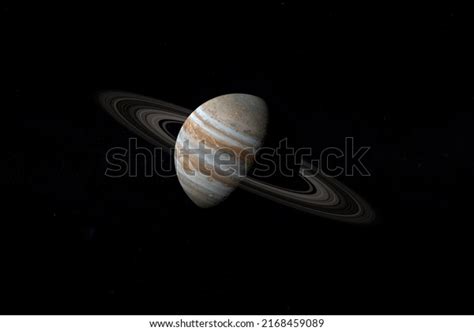 Jupiter Planet Her Rings Outer Space Stock Illustration 2168459089 ...