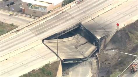 Interstate 95 collapse in Philadelphia: Portion of highway in the Tacony section damaged after ...