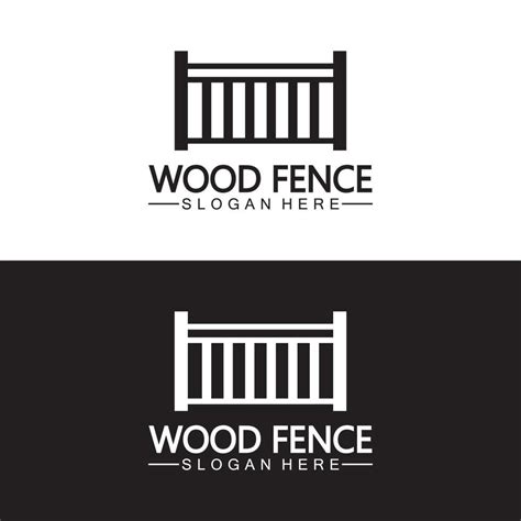 Fence icon vector logo template 12027843 Vector Art at Vecteezy