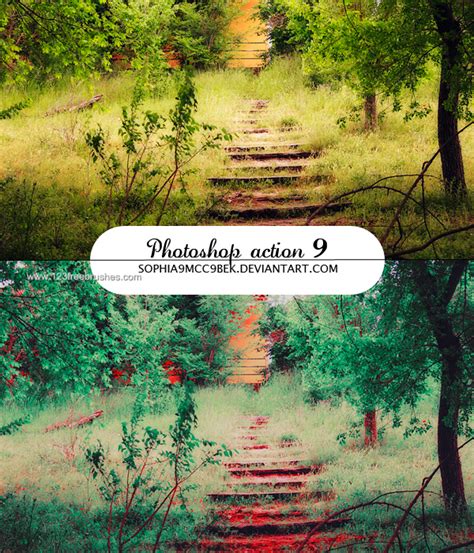 Nature Landscape Photoshop Actions | 123Freebrushes