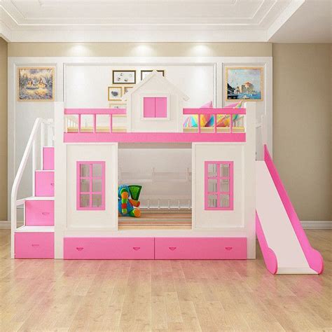 Experience adventure and fun in the nursery: Loft beds with slide and ladder – storiestrending.com