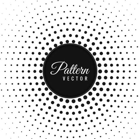 Free Vector | Abstract circular dots pattern background