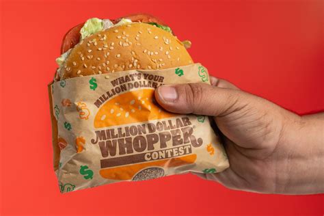 Burger King Opens Its Million Dollar Whopper Contest