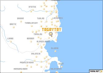 Tagaytay (Philippines) map - nona.net