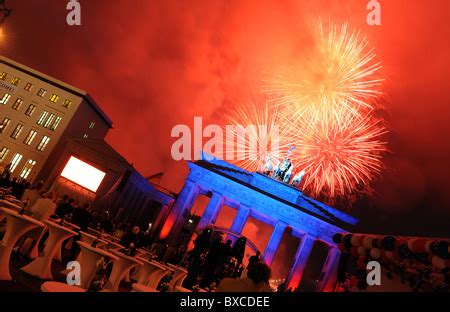 fireworks over the Brandenburg Gate, Germany, Berlin Stock Photo - Alamy