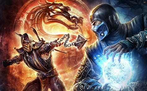 HD wallpaper: Scorpions vs Sub Zero Mortal Kombat, mortal kombat scorpion and sub-zero character ...