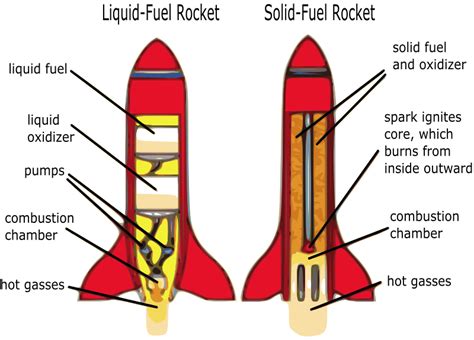 Rocket Diagram - Openclipart