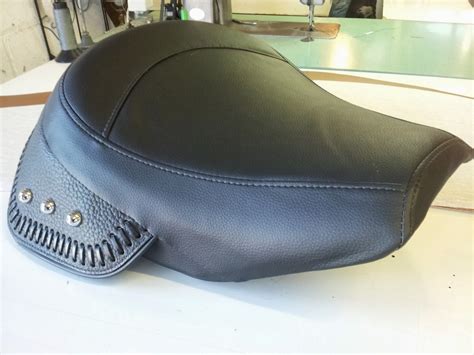 Homestyle Custom Upholstery and Awning: Two Custom Motorcycle Seats