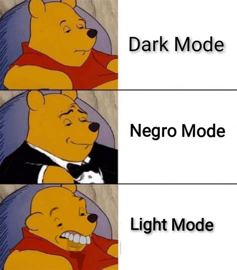 Dark Mode > Light Mode : r/memes