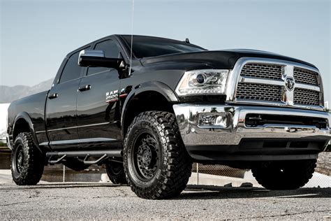 Black American Pride: Ram Shod in Black Off-Road Rhino Wheels | CARiD.com Gallery