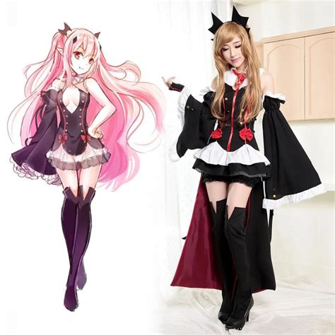 Japanese Anime Seraph of the End Krul Tepes Cosplay Vampire Costume ...