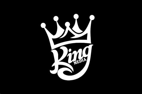 HD wallpaper: king, logo, simple background, black background ...