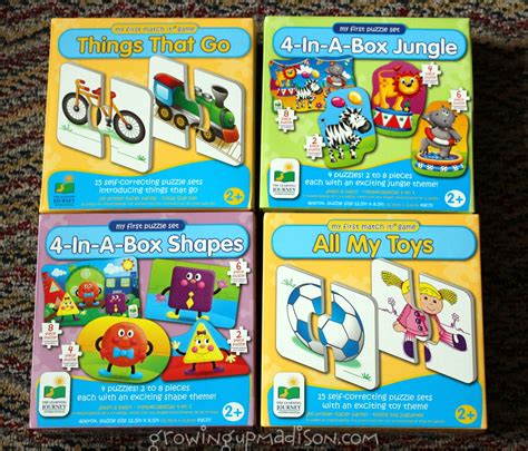 My First Puzzle & Match It Sets from The Learning Journey International - Review & Giveaway ...