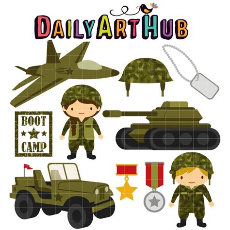 Little Army Baby Clip Art, Free Clip Art, Digital Clip Art, Army Medals, Military Cards ...