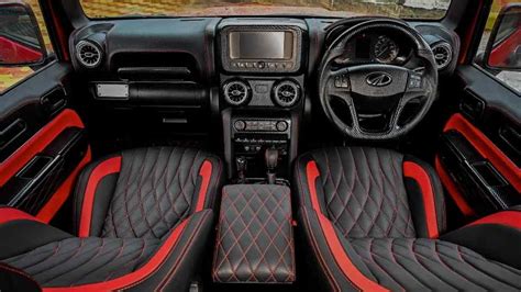 Mahindra Thar Interior Customization