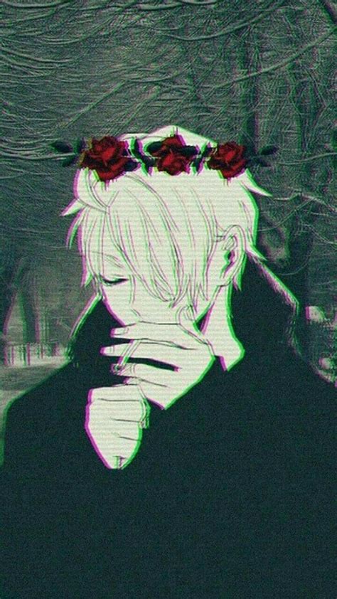 Boy Broken Heart Dark Sad Anime Aesthetic - Broken Anime Boy Wallpapers Top Free Broken Anime ...