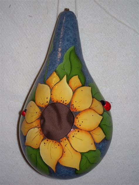 painted gourd | I made it | Pinterest