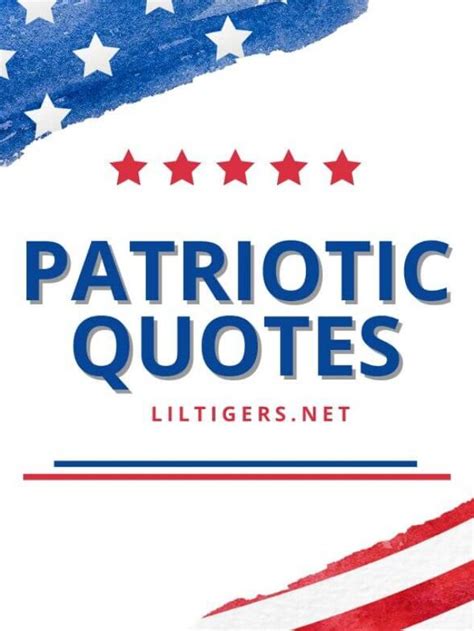 Patriotic Quotes for Kids - Lil Tigers