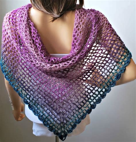 Simple Summertime Shawl | AllFreeCrochet.com