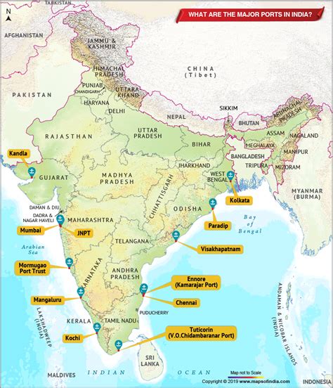 What Are the Major Ports in India? - Answers