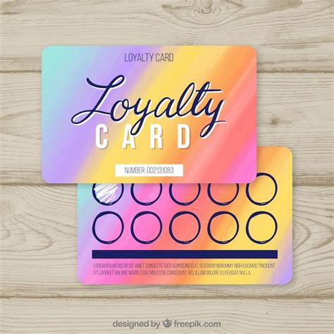 Loyalty Card Template Free