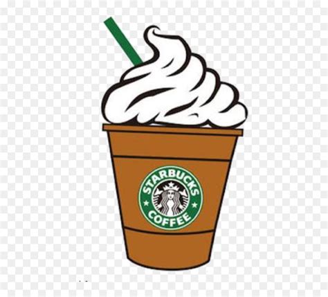 Starbucks Clipart Coffie, Starbucks Coffie Transparent - Frappuccino ...