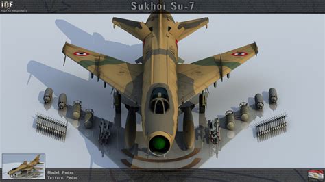 Sukhoi Su-7 image - IDF: Fight for Independence mod for Battlefield 2 ...