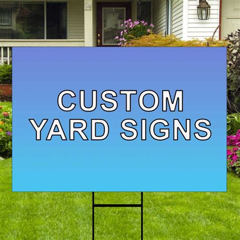 Custom Yard Signs | Top Flite Graphics