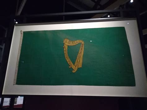 Flag of the Irish Republic (1916) spotted at the Museum of Decorative Arts and History of ...