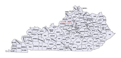 Kentucky Counties: History and Information