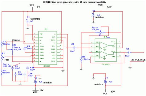 Adjustable High-Low Frequency Sine Wave Generator - EEWeb