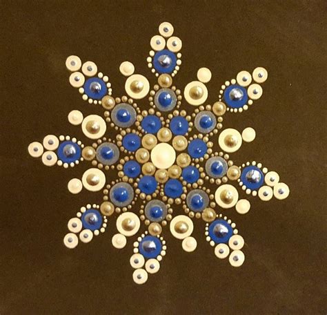 Mandala Dot Painting #101 - Snowflake | Sioux Falls Arts Council | Dot art painting, Dot ...