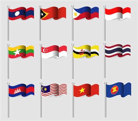 Asean Flag Images - Free Download on Freepik