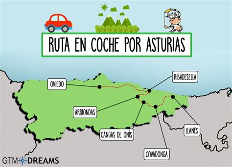 RUTA EN COCHE EN ASTURIAS | Rutas en coche, Asturias turismo, Paisajes de españa